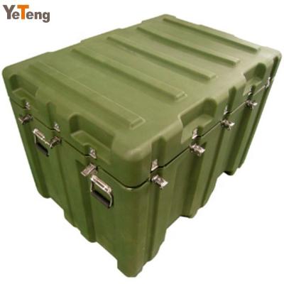 China Factory Direct Selling A356 Aluminum Plastic Instrument Shipping Carrying Military Suitcase for sale