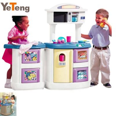 China Cheap Plastic Playground Kids Play Kitchen Sets Kids Play Kitchen Plastic Toy for sale