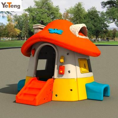 China Outdoor Indoor Plastic Toys Equipment Amusement Park Playground Children Playhouse Outdoor for sale