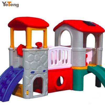 China Plastic Playground CE Approved Smart Kids Play Structure Plastic House For Kids Playground Game for sale