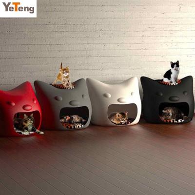 China Aluminum foil spinning mold for pet cat house for sale