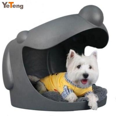 China Aluminum Rotational Molded Exterior Plastic Pet House for sale