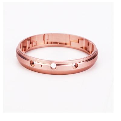 China Watch Accessory Customized Stainless Steel CNC Machined Parts , Watch Case CNC Machining Parts for sale