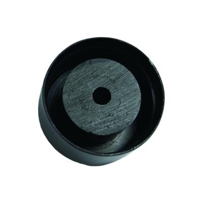 China High Quality Child Safe Japan Mat Black Anodized Thread Aluminum Cap for Packing Incense for sale