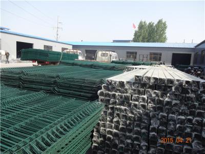 China Green PVC Coated Wire Mesh Fence panels for sale