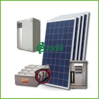 China 1.12KW AC / DC Off Grid Solar Power Systems Kit For Household / Home for sale