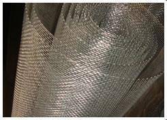 China Low Carbon Iron Galvanized Welded Wire Fence For Particle Filter for sale