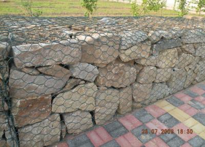 China Flexible Retaining Wall Baskets Low Carbon Steel Wire For Bridge for sale