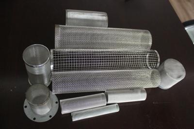 China Stainless Steel Wire Mesh Welding Tube For Filter Elements and Parts for sale