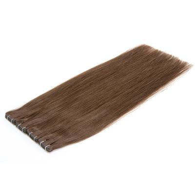 China Raw Cuticle Pulled Remy Hair Invisible Tape In Wholesale Double Curly Curly Cuticle Aligned Virgin Tape Hair Extensions for sale