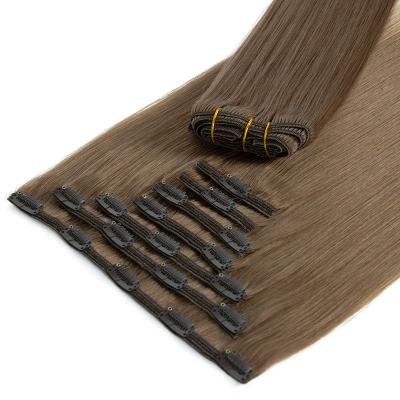 China 100% Virgin Hair Full Double End Curly Curly Hair Russian Hair Clip In Stock Extension Big Curly Pulled Hair Clip In Stock for sale