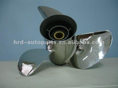 China Outboard Engine Parts Stainless Steel Outboard Engine Propeller for sale