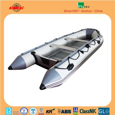 China sports & High quality fishing pvc and flberglass inflatable boat for sale