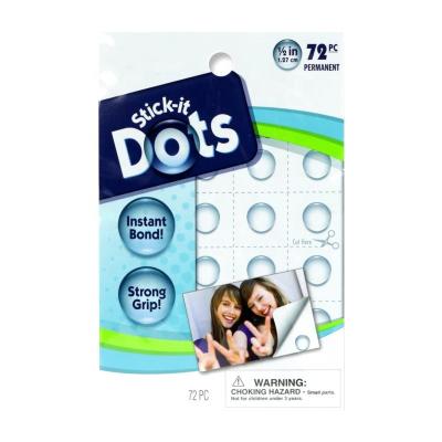 China 72pcs Waterproof Dots Stick Adhesive Dots Are Acid Free Creates an Instant Bond Without the Drying Time for DIY Dots Stick for sale