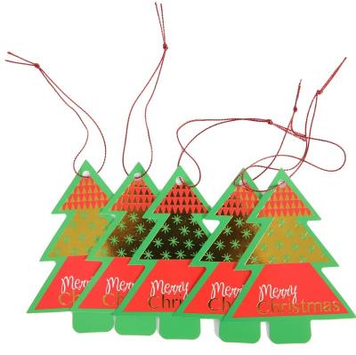 China Custom Christmas Decoration DIY Christams Gift Labels Hang Tag Label Design Hang Tag Paper Logo for Gift for sale