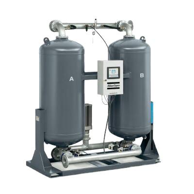 China Hotels Atlas Copco Desiccant Air Compressors Dryers CD+ Series Heatless CD150+ for sale