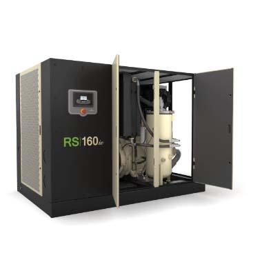 China OIL-LESS Ingersoll Rand RS Series 90-160KW Oil Injected Rotary Screw Air Compressors RS160i for sale