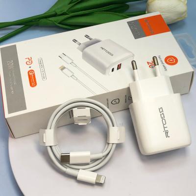 China 20W Charger New Arrival 2022 Charger With PD Fast Charging Cable 1m for sale