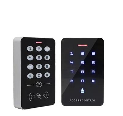 China 1000 users key /touch screen password 125khz identification rfid door access control reader A1: 75x117x22mm for sale