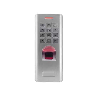 China 125khz 128*48*26mm waterproof fingerprint identification rfid keypad reader password access controller for sale