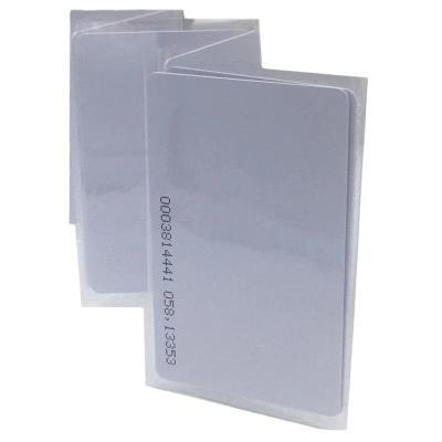 China Access Control ID Card 125khz Tk4100 Chip PVC Smart Proximity RFID Contactless Wholesale Waterproof/Waterproof Blank Card for sale