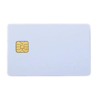 China Waterproof / Waterproof IC Smart Card SLE5542 Chip Custom Printable Contact RFID Credit Bank Card for sale