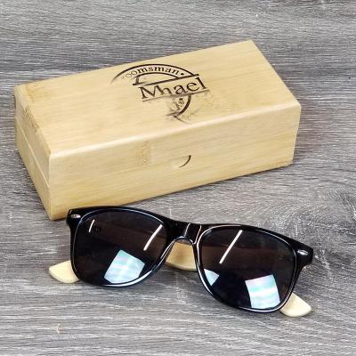 China Light And Nice Luxury High Quality Wooden Cases YT7505 Hardness Show Packaging Boxes For Sunglasses Case Custom Logo for sale