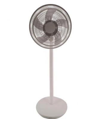 China With Battery Newly Designed Adjustable Digital 12 Inch 9 Speed ​​Floor Fan Adjustable Solar Battery Fan Back Up Fan Remote Control Rechargeable Remote Control Timer for sale