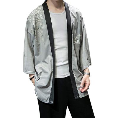 China Direct Selling Breathable Wearable Japanese Kimono Recommend Popular Custom Made Men Beachwear for sale