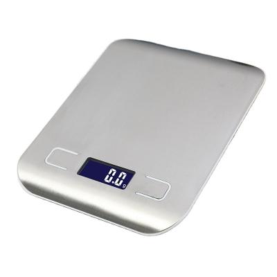 China With Scale Tray 10kg Household Scales Digital Multifunction Kitchen and Food Scale Stainless Steel Scale for sale