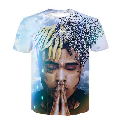 China AliExpress New Others Sky Singer xxx Fragments 3D Printing Digital T-shirt Teen Men's Short Sleeve for sale