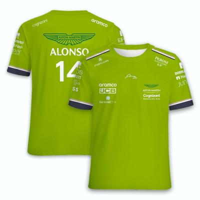 China 2023 Collection Of Other Aston F1 Alonso Hat Mens T-Shirt With Short Sleeve Oversized Fashion Crewneck Top for sale