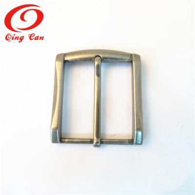 China Custom Belt Zinc Alloy Wholesale Metal Pin Buckle Simple Design Round Shape Metal Pin Buckle Belt Buckle for sale