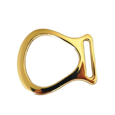 China Antique Brass Leather Shoe Buckle Fashion Dancing Metal Men Buckle Shoe Buckle for sale