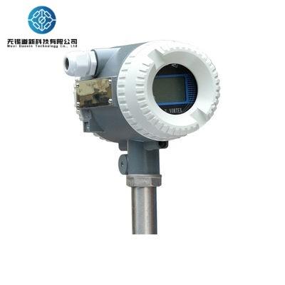 China 1.0Mpa-6.3Mpa Electromagnet Wafer Style Flow Meter Clamp Vortex Flow Meter for sale