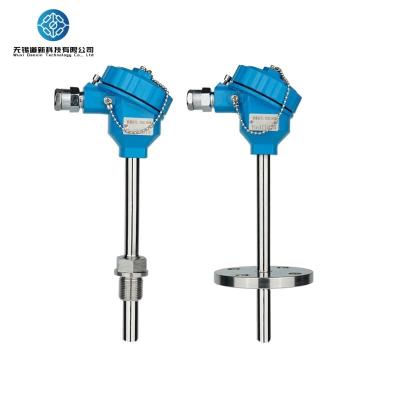 China PT100 RTD Temperature Transmitter Threaded Or Flange Connection for sale