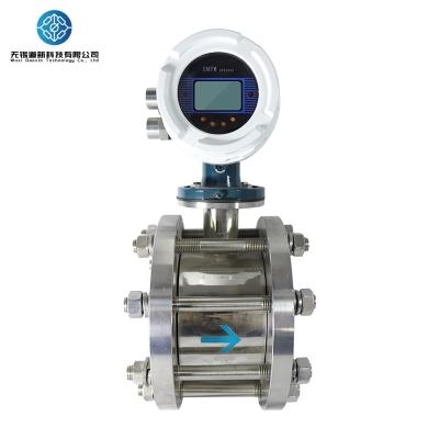 Cina Temperatura del fluido PTFE / rivestimento in gomma Fluometro magnetico con standard DIN / ANSI / JIS Flange in vendita