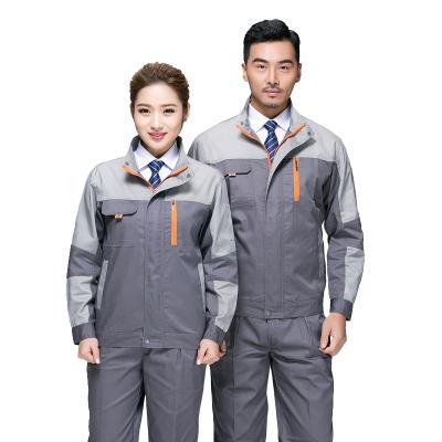 China Soft/Wear-Resistance/Dirty-Resistant/Comfortable Custom Work Uniform Clothes Windproof Workwear Suit Coverall Industrial Mechanic Uniform Polo Shirt Set Working Uniform For Men for sale