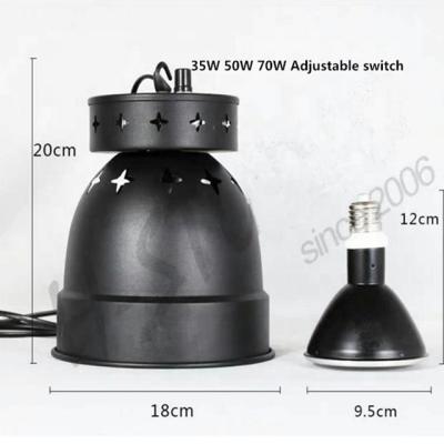 China Viable Dimmable 70W Reptile Products Fixture Accessories For Reptile Box Cage Enclosure HID Lamp for sale