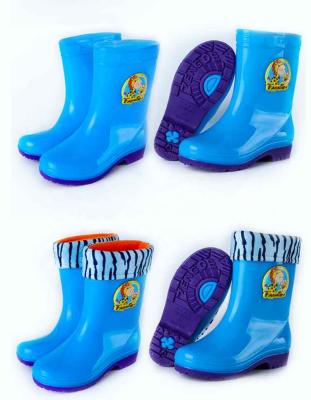 China Cheap Design Your Own Colorful Pvc Shoes Cute Children Waterproof Kids Girls Rain Boots for sale