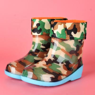 China Wholesale Cheap Rubber Baby Stock Pvc Girls Transparent for Children Cute Kids Rain Boots for sale