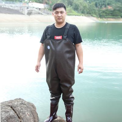 China Wholesale Plus Size Chest Winter with Boots Waterproof Resistant Fly Breathable Fishing Waders for sale