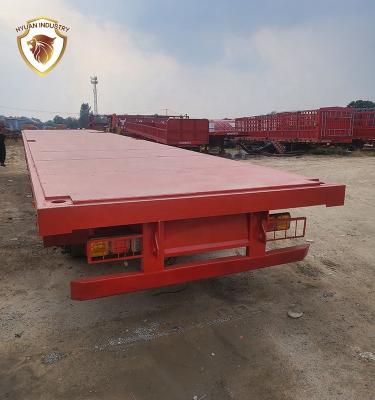 China Truck Trailer Used 2018 2019 Year 3 Axles 40 Ft Semi Trailer for sale