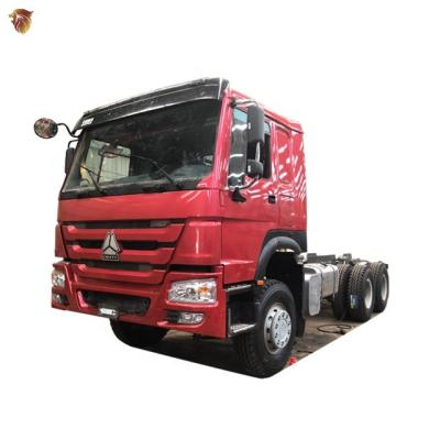 China Low Price Sinotruck 6X4 6x2 6x6 Aluminum Alloy Howo Used Tractor Truck 336 371 420 Hp Trailer Truck Head for sale