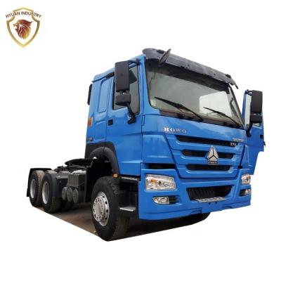 China Sinotruck Howo 371 Hp 420 Hp Engine 10 Wheeler Heavy Duty Tractor Truck Hot Sale 6800x2496x3668 mm for sale