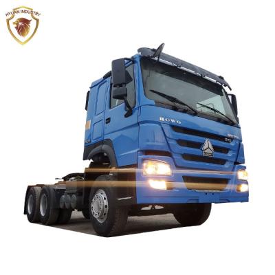 China Used Tractor Truck Sinotruk 6X4 HOWO 371HP 420HP Tractor Truck Engine And Tractor 7000x2500x3100mm for sale