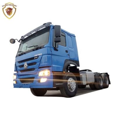 China Good Price Used Sinotruck Howo 371hp 6X4 Used Tractor Truck For Sale 7000x2500x3100mm for sale