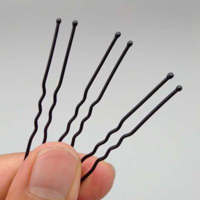 China Decoration Best Seller Boxed U Shape Metal Invisible Black Women Hair Cut Tool Repair Hair Pins Accessories for sale