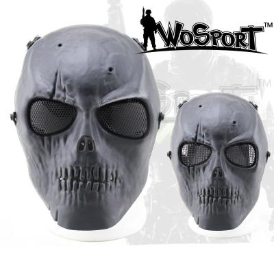 China Halloween Fashionable High Quality Outdoor Thriller Horror Mask Field Skull Chief Mask For Party Hunting Army Training for sale