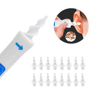 China ABS+Silicone Anti-Cross Infection Earwax Removal Tools with 16 Replacement Silicone Tips for sale